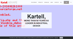 Desktop Screenshot of kartelllabware.com