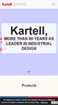 Mobile Screenshot of kartelllabware.com